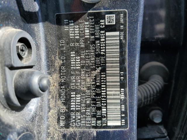 JHMFC1F30KX012201 Honda CIVIC EX