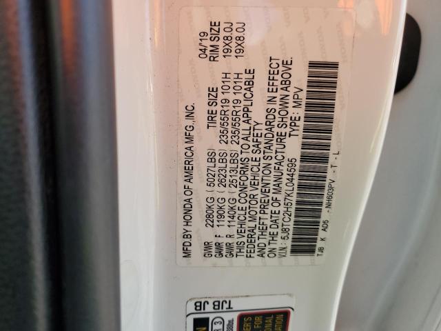 5J8TC2H57KL044595 Acura Rdx Technology