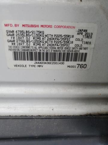 JA4AD3A36EZ001430 Mitsubishi Outlander Se