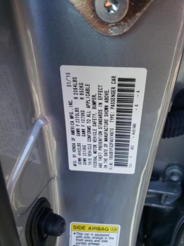 19UUB1F52FA014670 Acura TLX TECH