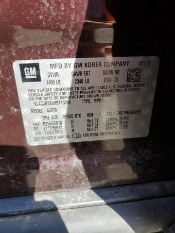 KL4CJGSB0HB113099 Buick Encore Essence