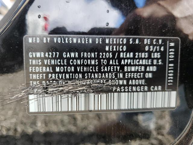3VWD07AJ0EM427164 Volkswagen JETTA SE