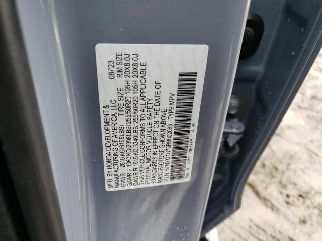 5FNYG1H73RB002068 Honda Pilot Touring