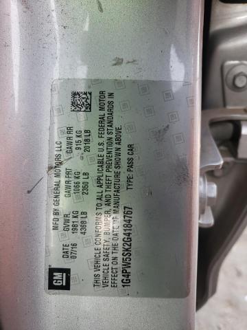 1G4PW5SK2G4184767 Buick Verano Sport Touring
