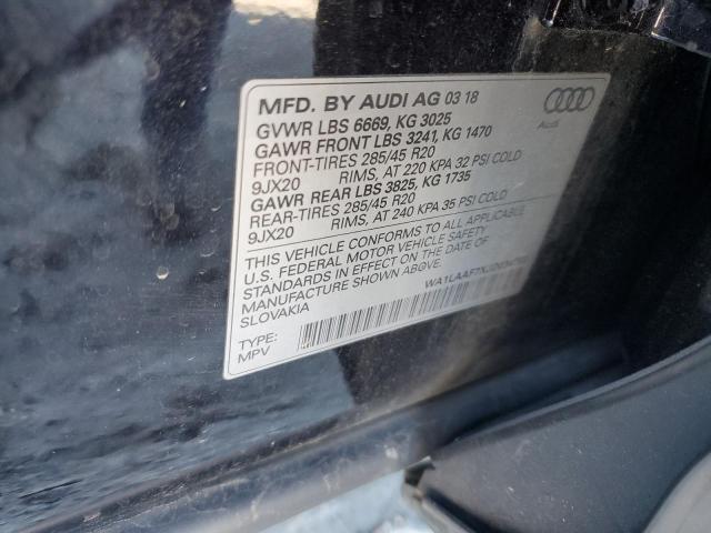 WA1LAAF7XJD034780 Audi Q7 Premium Plus