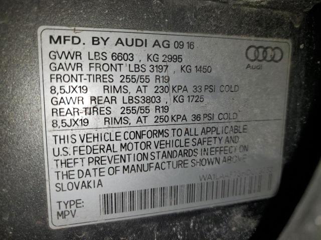 WA1LAAF73HD029253 Audi Q7 Premium Plus
