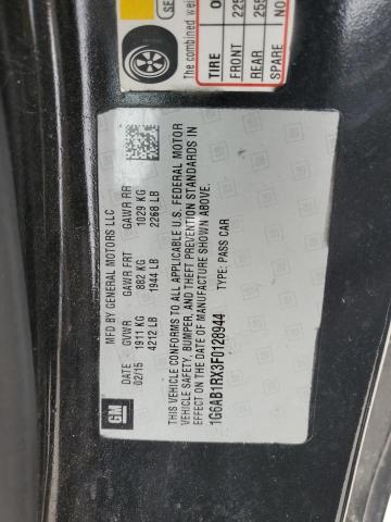 1G6AB1RX3F0128944 Cadillac ATS LUXURY