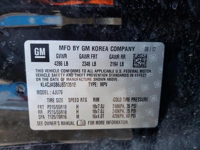 KL4CJASB6JB513512 Buick Encore Preferred