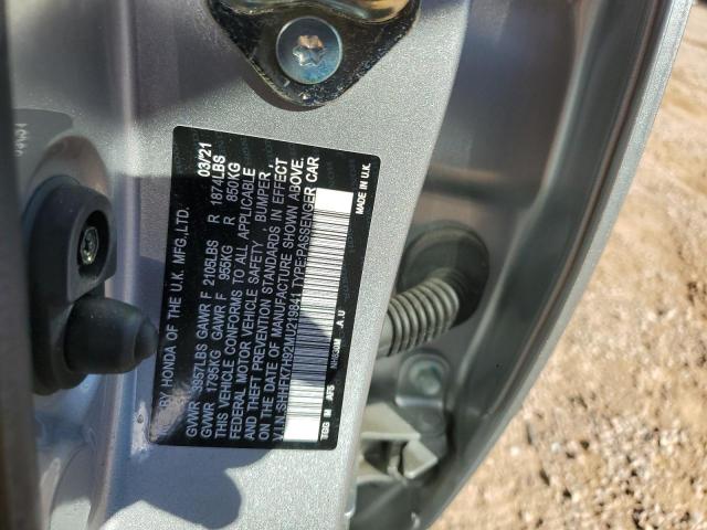 SHHFK7H92MU219841 Honda Civic Sport Touring