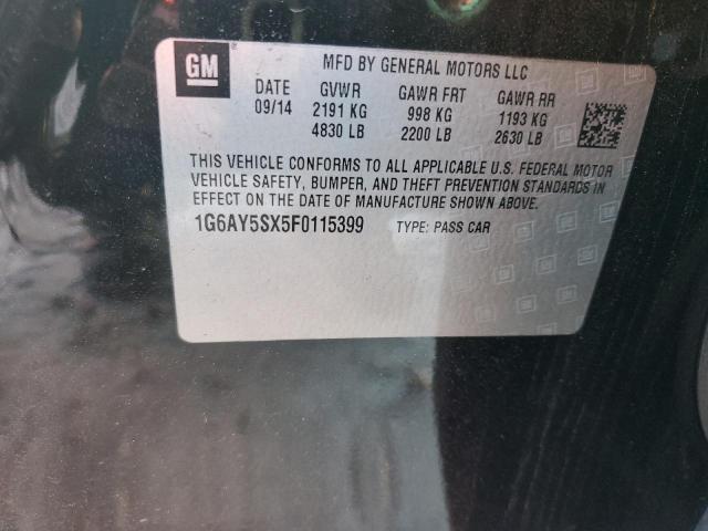 1G6AY5SX5F0115399 Cadillac Cts Performance Collection