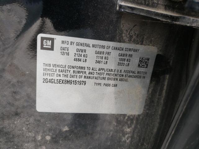 2G4GL5EX8H9151979 Buick Regal Sport Touring