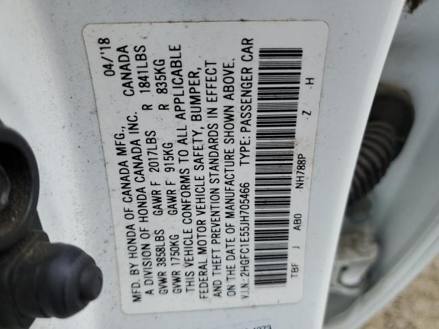 2HGFC1E55JH705466 Honda CIVIC SI