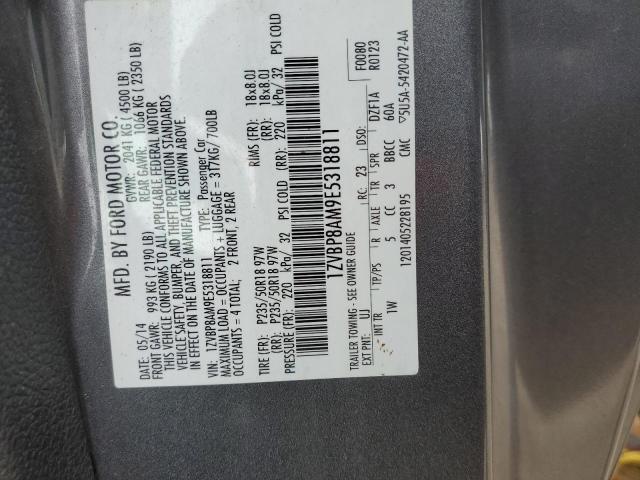 1ZVBP8AM9E5318811 Ford Mustang