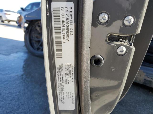 2C3CDZC92PH601551 Dodge Challenger Srt Hellcat