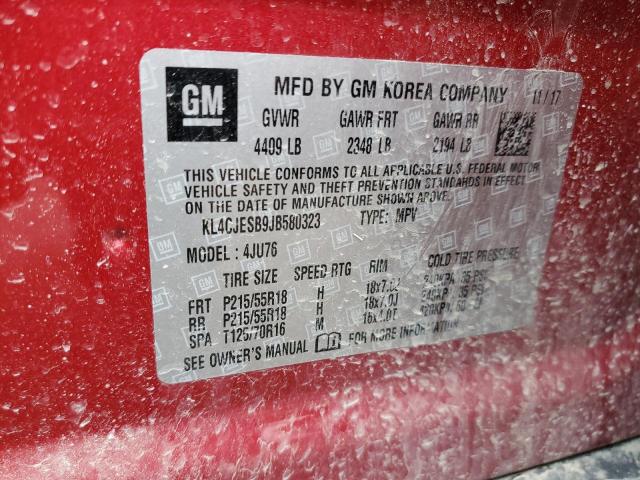 KL4CJESB9JB580323 Buick Encore Preferred