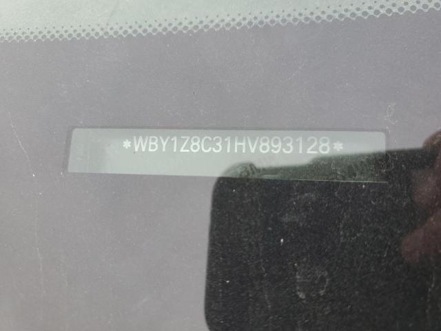 WBY1Z8C31HV893128 BMW I3 REX