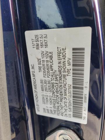 5J8TB3H71JL007552 Acura Rdx Advance