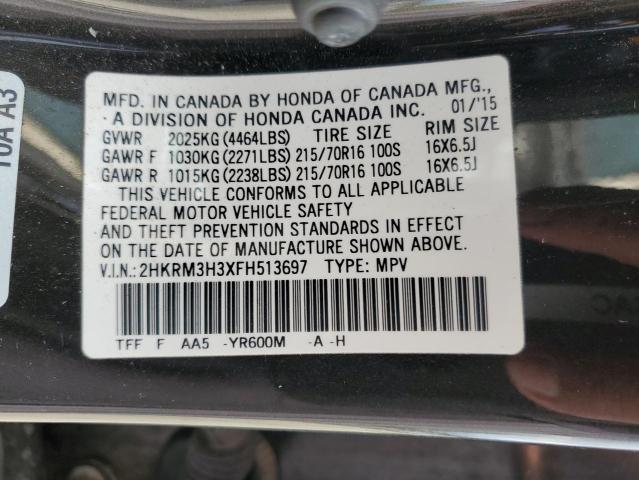 2HKRM3H3XFH513697 Honda CR-V LX