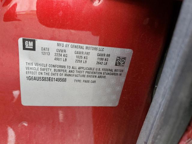 1G6AU5S83E0149568 Cadillac Cts Vsport