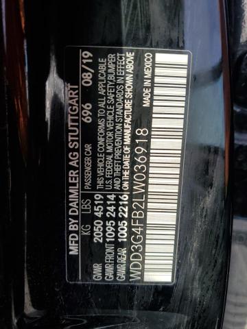 WDD3G4FB2LW036918 Mercedes-Benz A 220 4matic