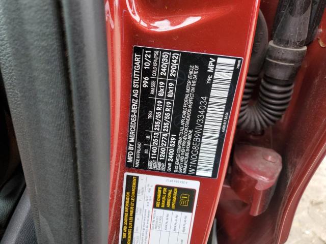 W1N0G8EB9NV334034 Mercedes-Benz Glc 300 4matic