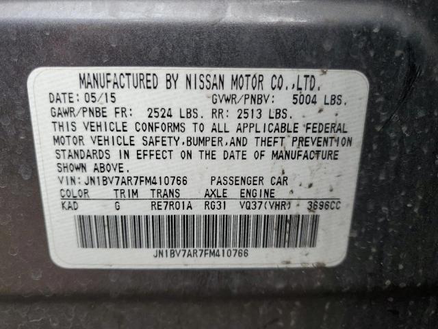 JN1BV7AR7FM410766 Infiniti Q50 BASE