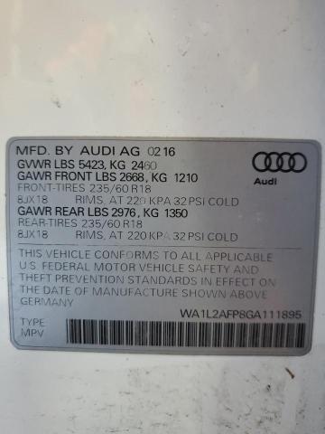 WA1L2AFP8GA111895 Audi Q5 Premium Plus