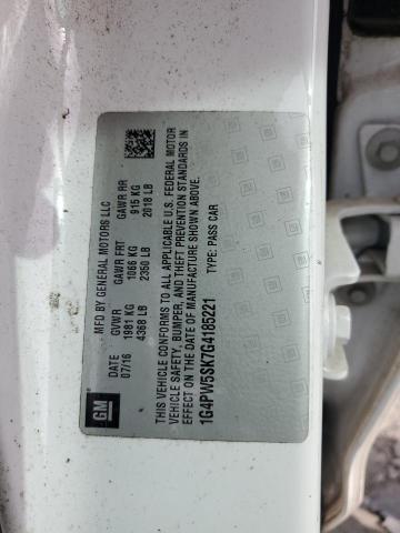 1G4PW5SK7G4185221 Buick Verano Sport Touring