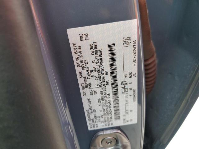 1FMCU9GNXPUA87718 Ford Escape Active