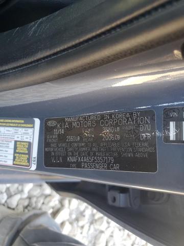 KNAFX4A65F5357179 KIA FORTE LX