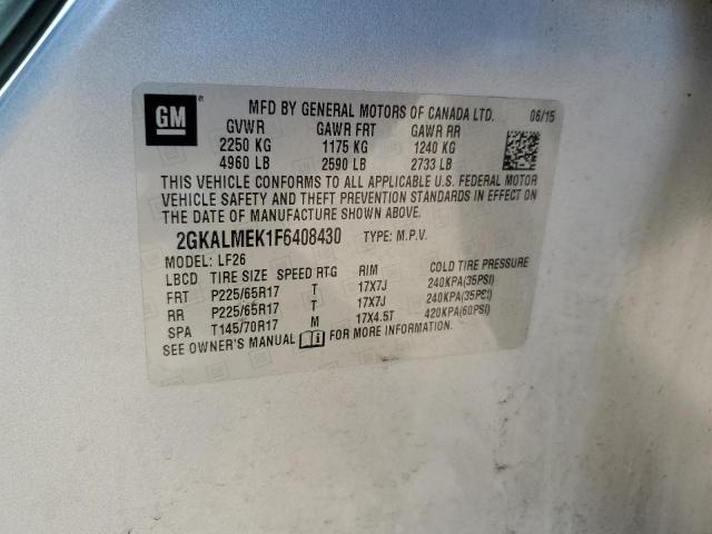 2GKALMEK1F6408430 GMC Terrain Sle