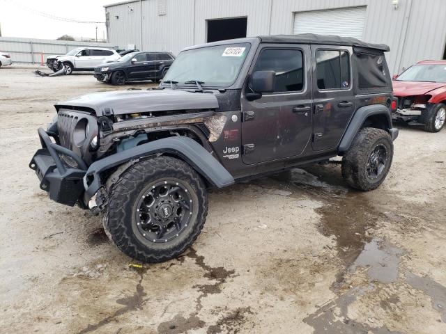 Jeep Wrangler Unlimited Sport 2018 1C4HJXDG6JW169986 Image 1