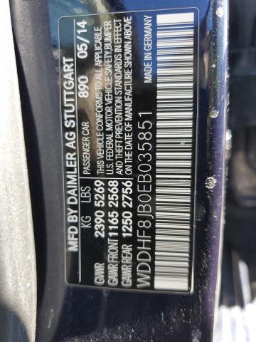 WDDHF8JB0EB035851 Mercedes-Benz E 350 4matic