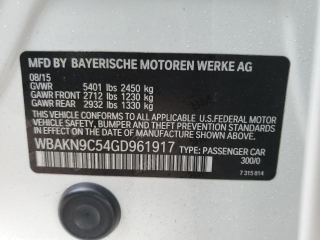 WBAKN9C54GD961917 BMW 550 I