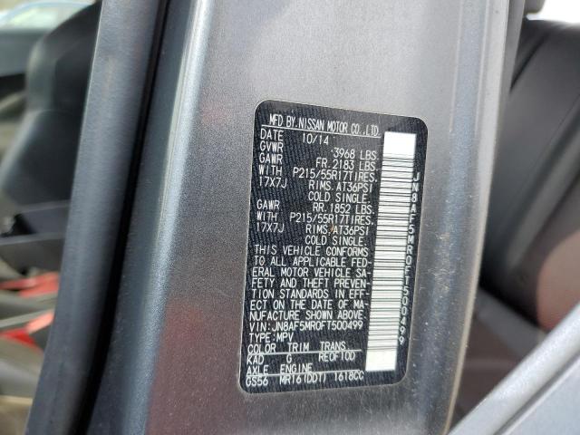 JN8AF5MR0FT500499 Nissan JUKE S