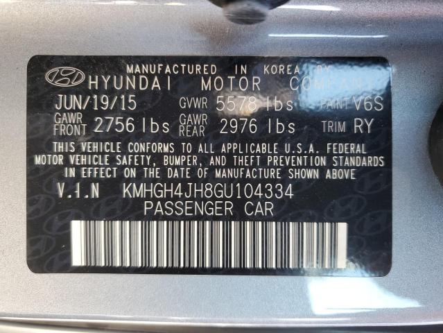 KMHGH4JH8GU104334 Hyundai Equus Signature