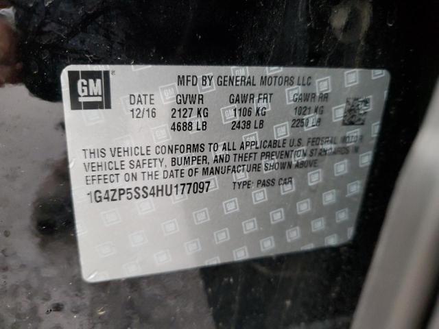 1G4ZP5SS4HU177097 Buick Lacrosse Essence