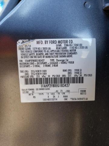 1FAHP2F80EG183427 Ford Taurus Limited