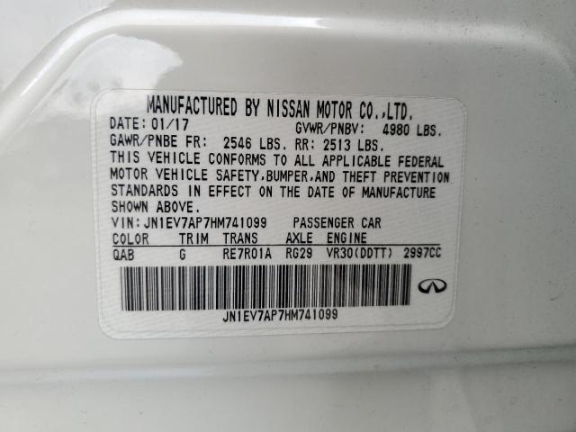 JN1EV7AP7HM741099 Infiniti Q50 Premium
