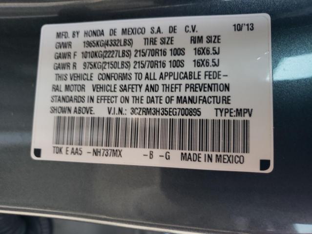 3CZRM3H35EG700895 Honda CR-V LX