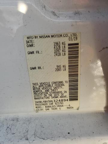 1N4BL4BV3KN324894 Nissan ALTIMA S