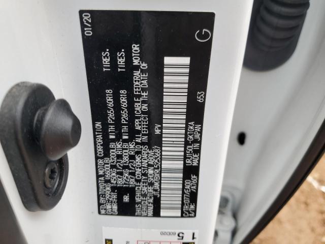 JTJAM7BX9L5253687 Lexus Gx 460 Premium