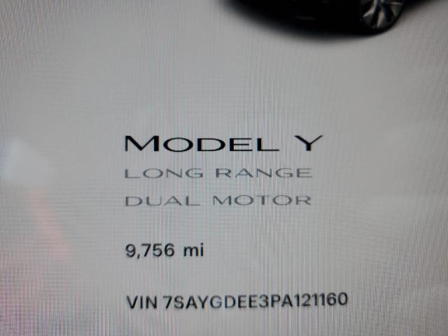 7SAYGDEE3PA121160 Tesla Model Y