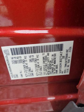 5N1BT3CB2PC807347 Nissan Rogue Sl