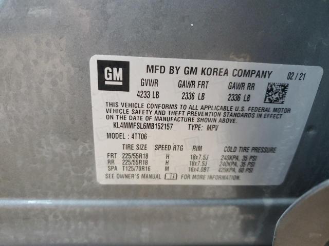 KL4MMFSL6MB152157 Buick Encore Gx Essence