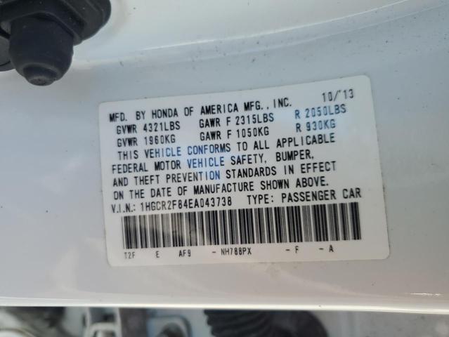 1HGCR2F84EA043738 Honda ACCORD EXL