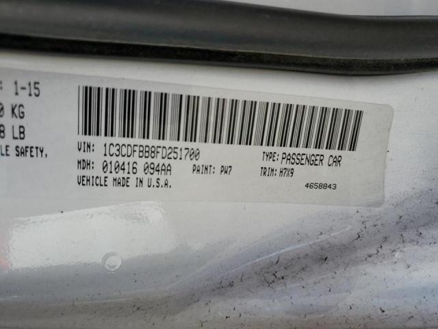1C3CDFBB8FD251700 Dodge DART SXT