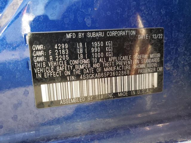 4S3GKAB65P3602868 Subaru Impreza