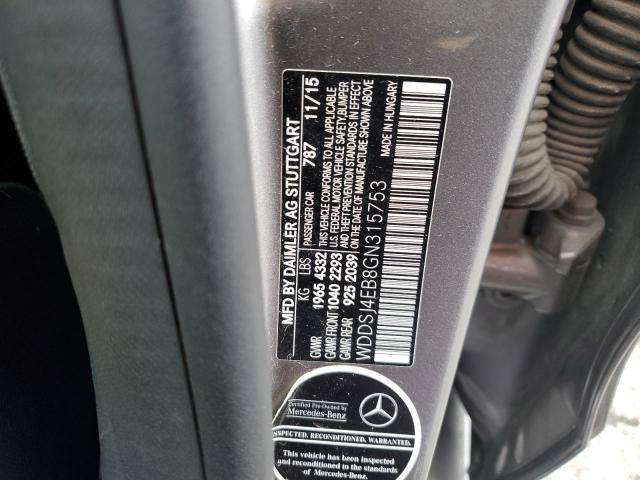 WDDSJ4EB8GN315753 Mercedes-Benz CLA 250