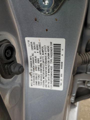 2HGFC2F69KH514552 Honda Civic Lx